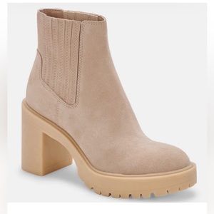 Dolce Vita Caster H2O Dune Suede Rain Booties